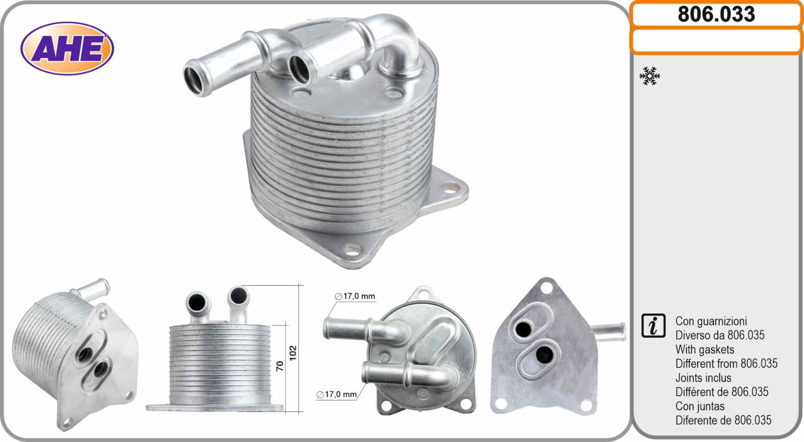 Oilc. CITROEN/FIAT C4/C5/Scudo 1.5HDi/1.6HDi/2.0M.jet/2.0HDi 04.16-