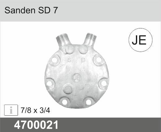 CYLINDER HEAD SANDEN