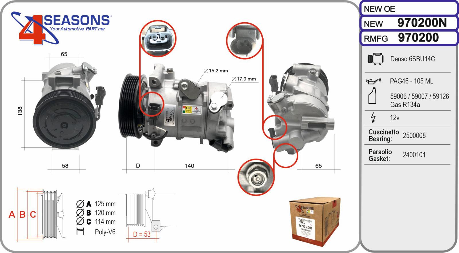 Cmp Rem ALFA ROMEO Giulia 2.2D 10.15-