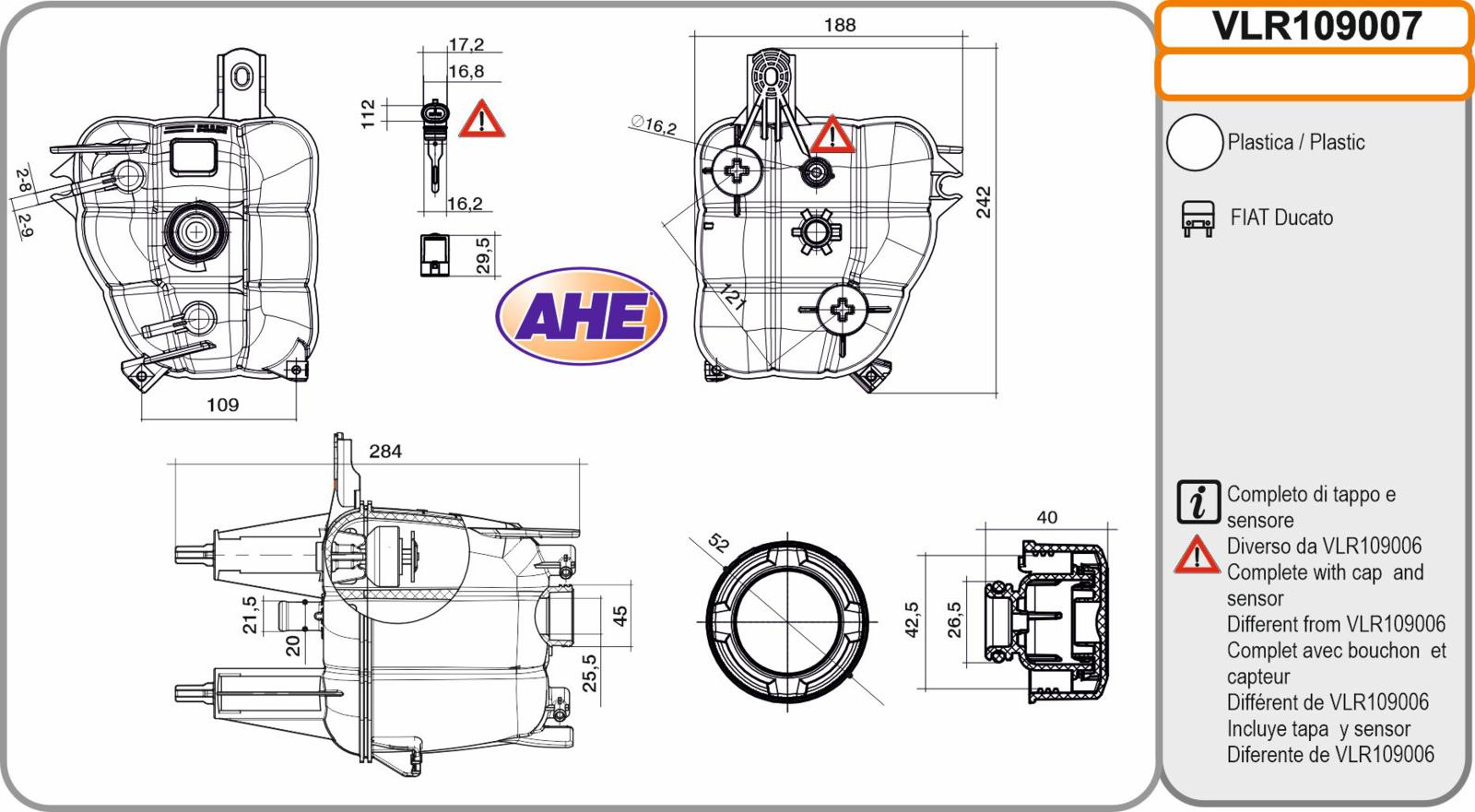 Vas. Liq. Ref. FIAT Ducato 2.2D Mjet / 3.0D Mjet 04.06-