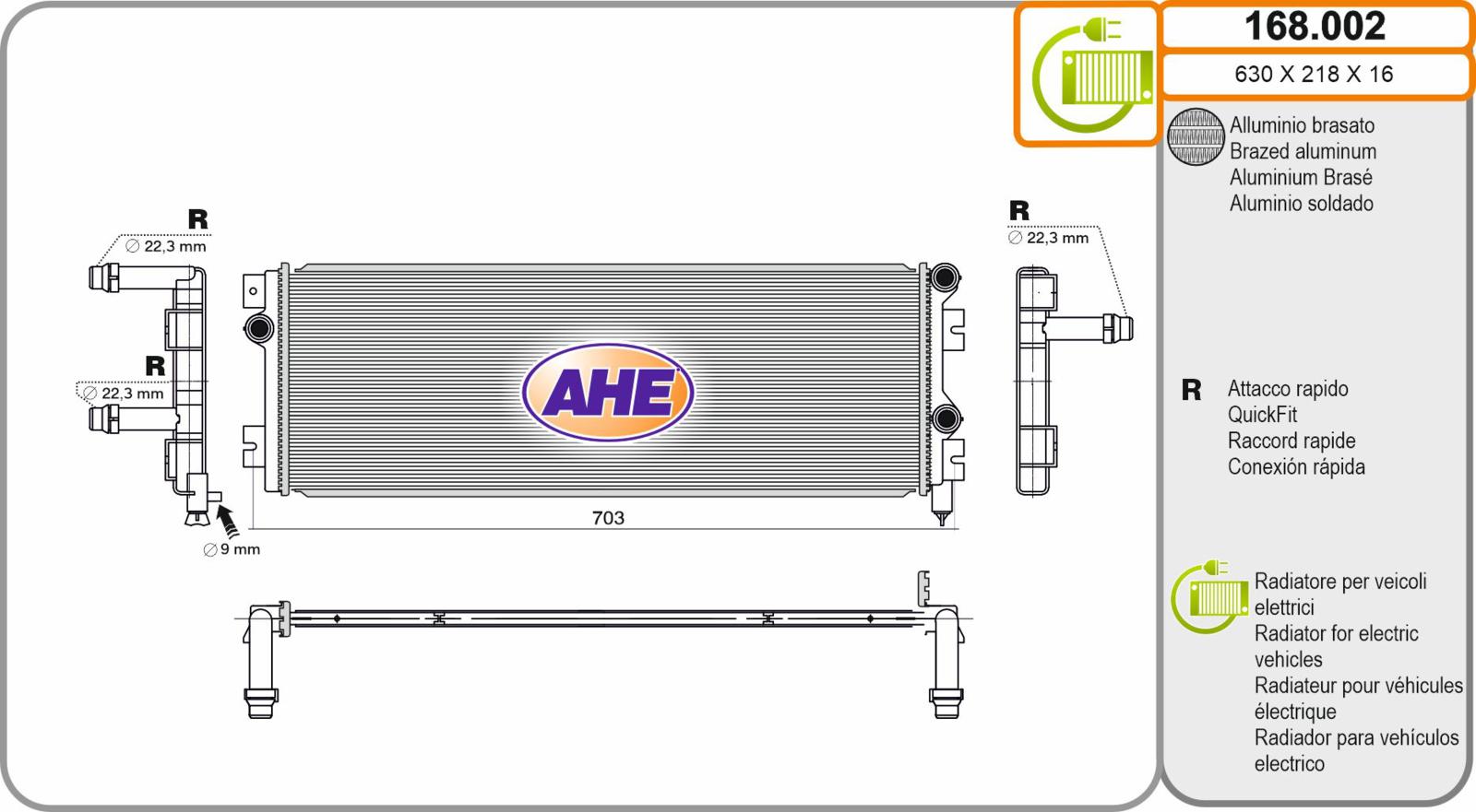 Rad. BYD Atto 3 01.22-