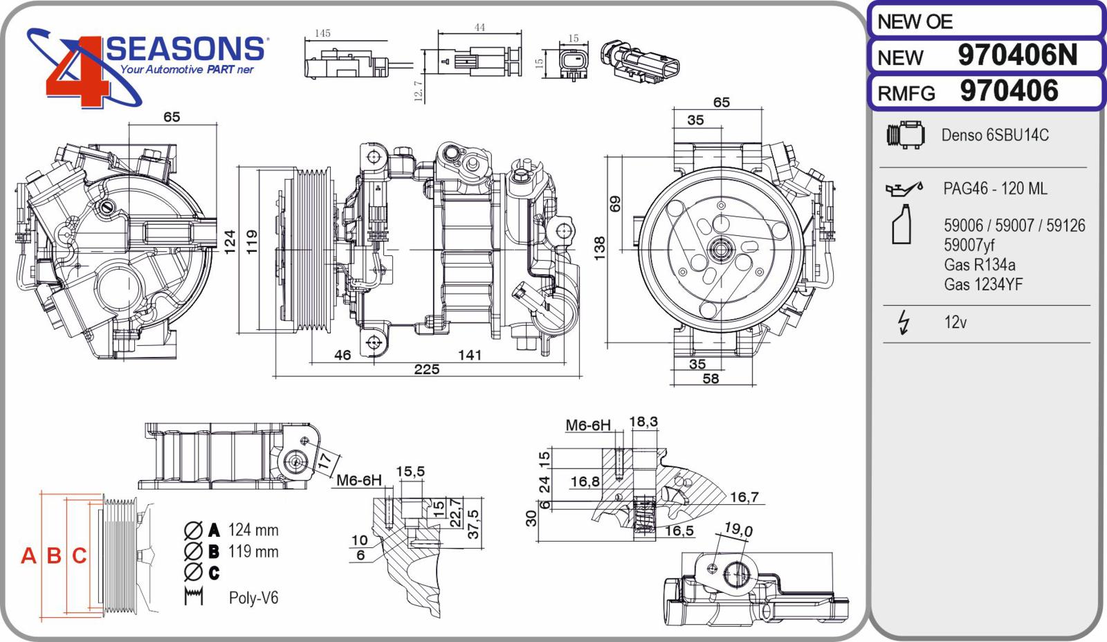 Cmp Rem ALFA ROMEO Giulia 2.0 08.16-