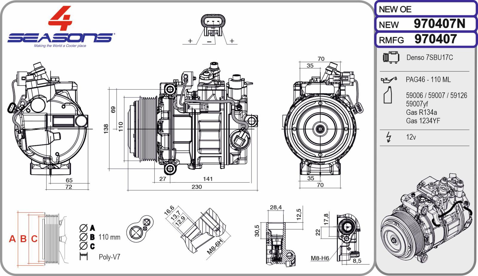 Cmp New MERCEDES Classe S 350d / 500 / 600 / 63 AMG 05.13-11.18