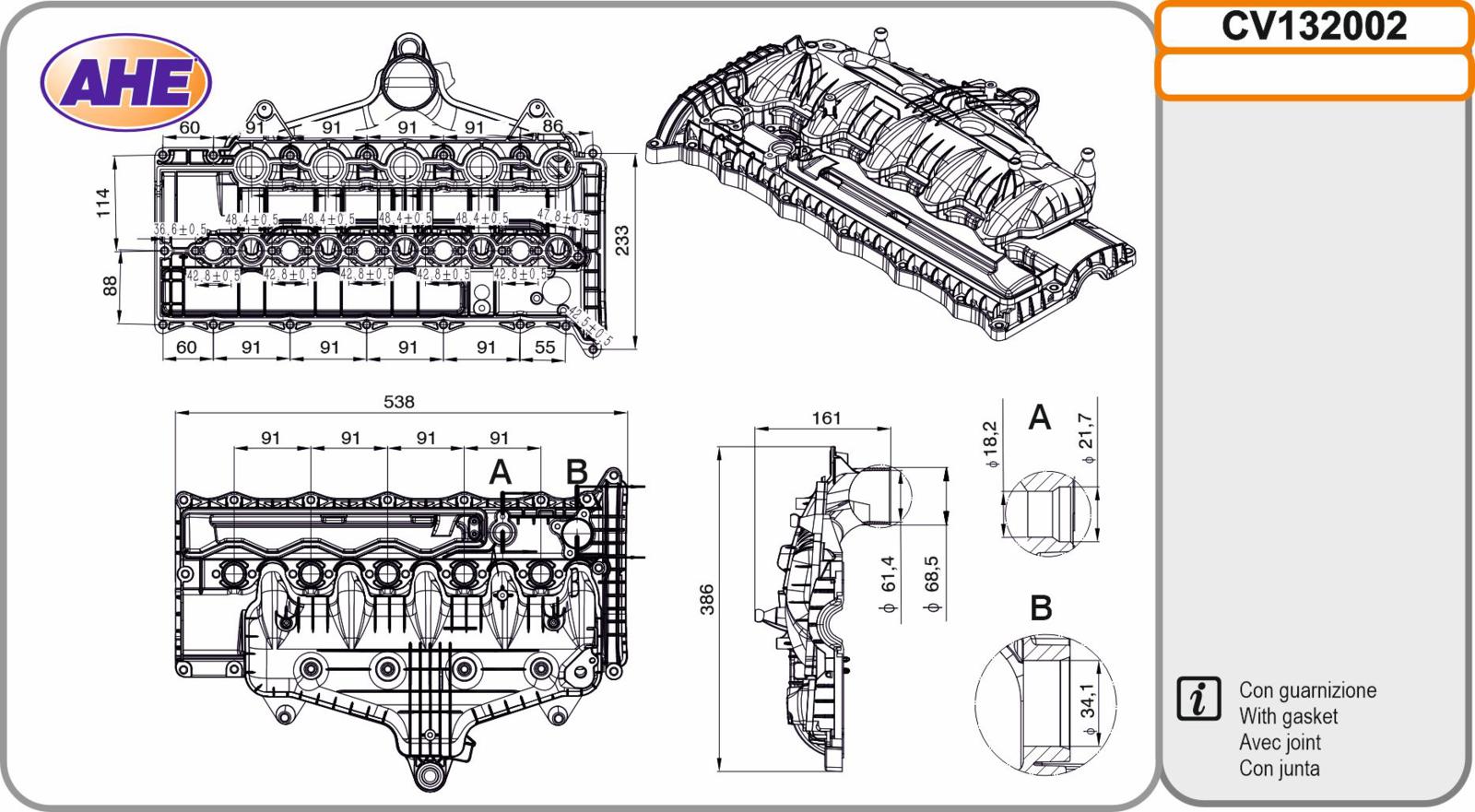 Coll. Asp. VOLVO V40 / XC40 / S60 / V60 / XC60 / S90 / V90 D4 04.10-