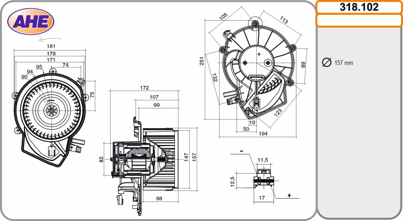 Vent. Abitacolo MERCEDES Classe G 320d / 350d / 500 09.06-04.18