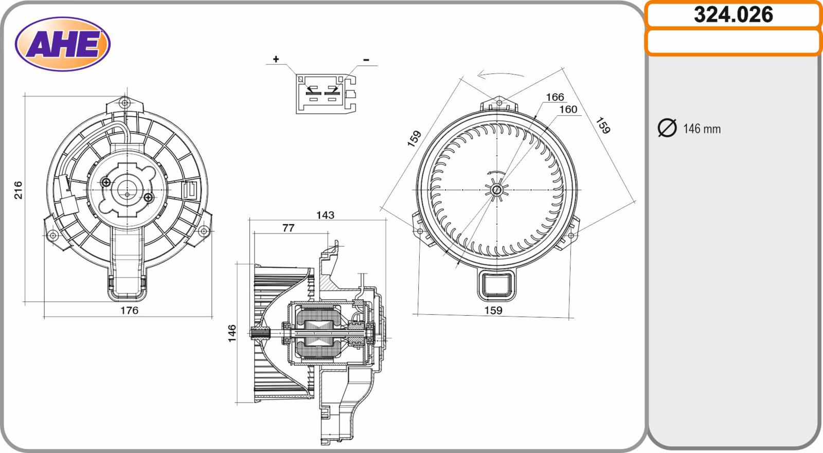 Vent. Abitacolo MG MG3 / ZS 03.24-