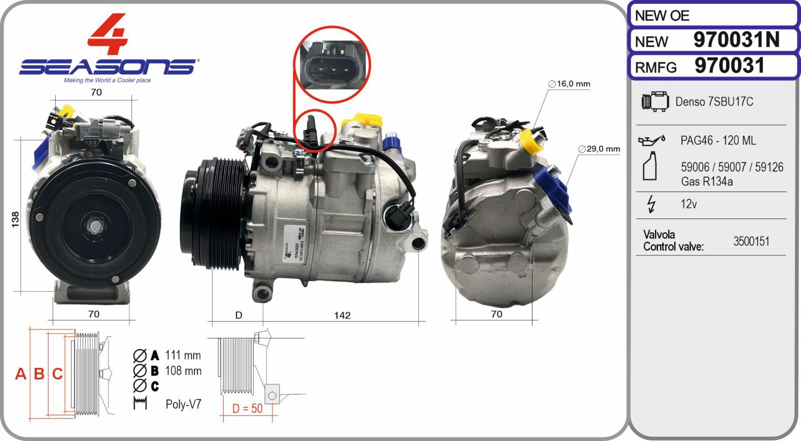 Cmp New BMW serie 5 / 7 / X5 / X6 25d / 30d / 35d / 40d 02.08-02.17