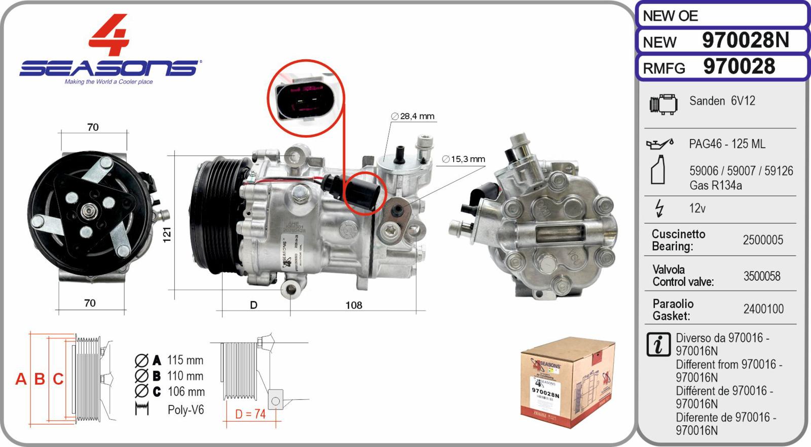 Cmp New VW Polo V 1.6 05.10-05.22