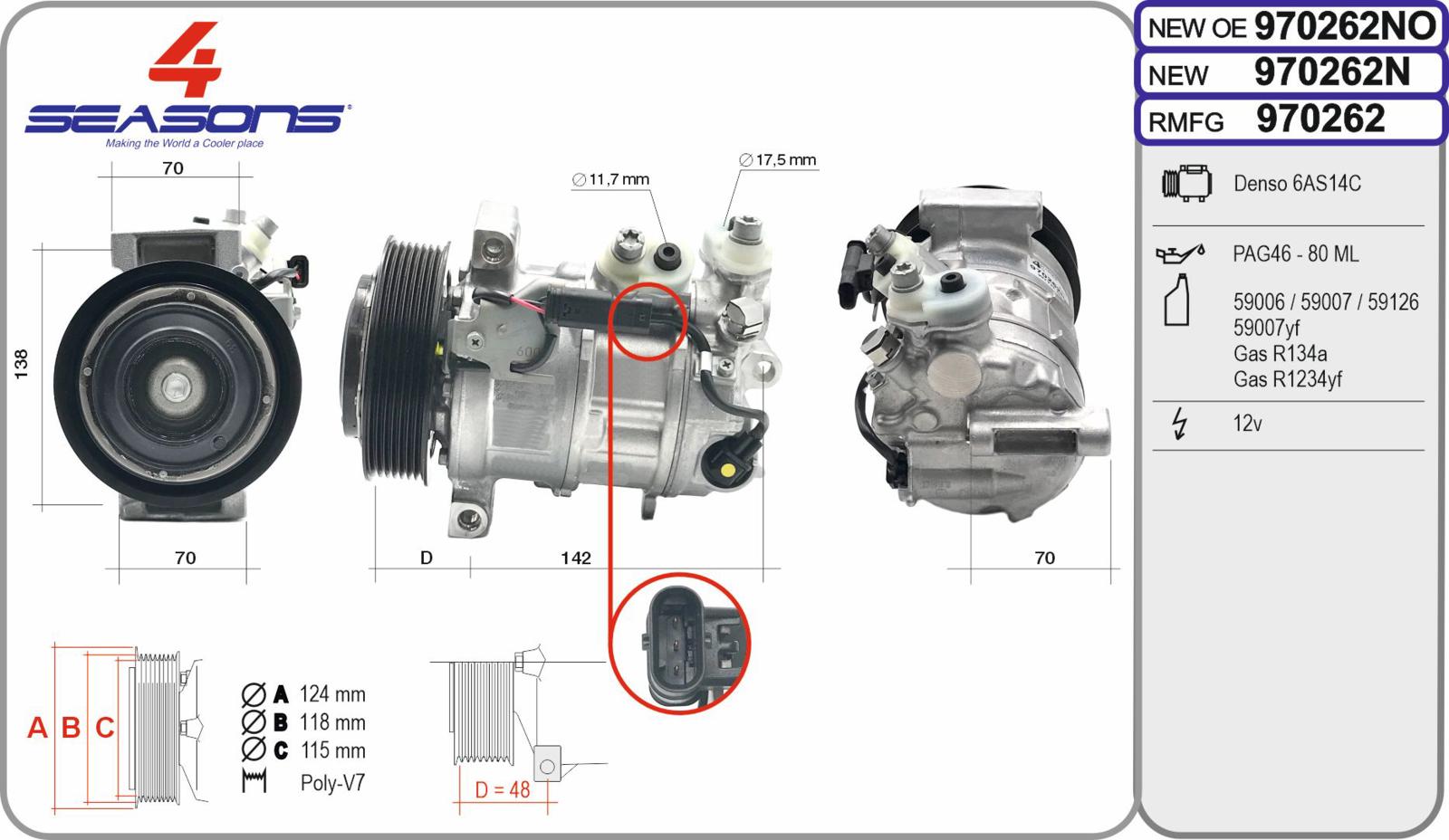 Cmp New MERCEDES Classe A / B / CLA / GLA / GLB  160 / 180 03.18-