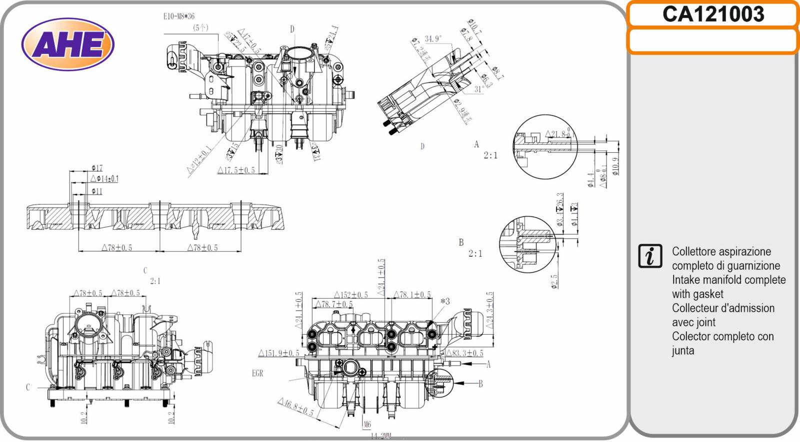 Coll. Asp. OPEL Corsa 1.0 08.06-08.14
